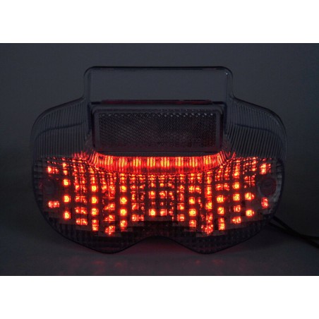 Feu arrière BIHR LED avec clignotants intégrés Suzuki BANDIT 600/1200