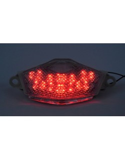 Feu arrière BIHR LED avec clignotants intégrés Kawasaki