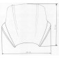 Bulle MRA Speed-screen Naked Bike SPS - Naked Bikes