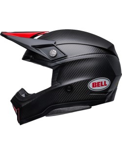 Casque BELL Moto-10 Spherical - Satin/Gloss Black/Red