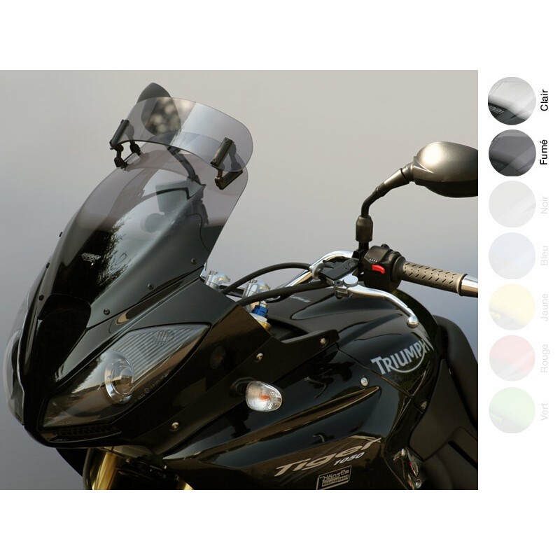 Bulle MRA Variotouring VT avec spoiler - Triumph Tiger 1050 Bulle MRA Variotouring VT avec spoiler - Triumph Tiger 1050