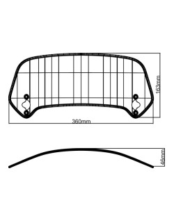 Spoiler de rechange MRA X-Creen Touring XCTA -