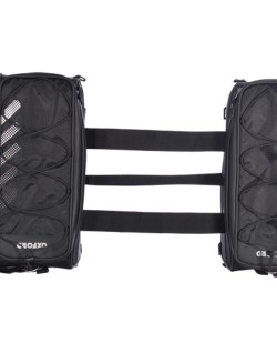 Sacoches cavalières OXFORD P60R noir 60L