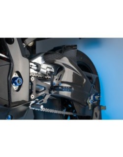 Garde boue arrière LIGHTECH carbone brillant Suzuki GSXR 1000