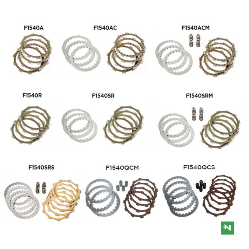 Kit disques garnis + lisse NEWFREN Kit disques garnis + lisse NEWFREN