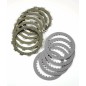 Kit disques garnis + lisse NEWFREN pour moteur Minarelli AM6