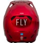 Casque FLY RACING Formula CC Centrum - rouge Metallic/blanc