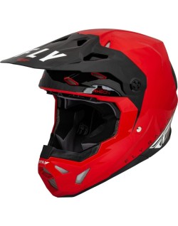 Casque FLY RACING Formula CP Slant - rouge/noir/blanc