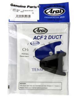 Ventilation supérieure avant ARAI Air Conductor Front-2 diamond black pour casque Chaser-V/Chaser-V PRO