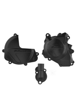 kit protection de carter d'embrayage, d'allumage et de pompe à eau POLISPORT - Honda CRF 450 R (17-22)