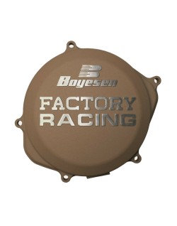 Couvercle de carter d'embrayage BOYESEN Factory Racing magnésium Kawasaki KX450F