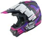 Casque ARAI MX-V EVO Battle - Violet Casque ARAI MX-V EVO Battle - Violet
