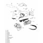 Coussin de joue ARAI Renegade 25mm casque intégral Coussin de joue ARAI Renegade 25mm casque intégral