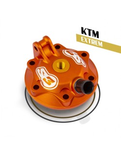 Kit culasse et insert S3 Extreme Enduro basse compression orange KTM